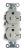 2HDZ8 - Receptacle, Duplex, Gray, 20A, 125V, 5-20R Подробнее...