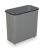 2KDY7 - Rectangle Wastebasket, 7.5 G, Gray Подробнее...