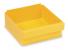 2KWC9 - Shelf Bin, L 17 5/8, W 8 3/8, Yellow Подробнее...