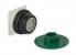 2NMK2 - Push Button, 30mm, Green, Plastic, Mushroom Подробнее...