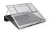 2NRN8 - Mesh Laptop Stand, Metal, Black/Silver Подробнее...