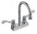 4THR6 - Lavatory Faucet, 2 Handle, 1.5 GPM, Chrome Подробнее...