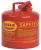 2W313 - Type I Safety Can, 5 gal., Red, 13-1/2In H Подробнее...