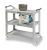 2XJH1 - Utility Cart, Gray, Shelf 29 1/2 x 16 3/4 Подробнее...