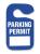 2XKE6 - Parking Permit, Blue, W 3 In, PK 5 Подробнее...