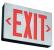 2XLF8 - Exit Sign with Battery Back Up, 2.3W, Red Подробнее...