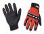 2XRZ9 - Mechanics Gloves, Full Fngr, Blk/Rd, 2XL, PR Подробнее...