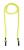 2YAU3 - Eyewear Rtnr, Yel, 13-3/4 In, Polyest Подробнее...