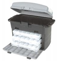 30C455 Utility Tool Box, PP, 1.65 gal., Gray
