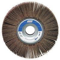30C832 Flap Wheel, 6 In D, 2 In W, 1 In, 40 G