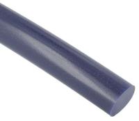 30D663 Round Belt, Solid, 1/2 In, 100 Ft, Blue
