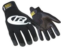 30D702 Glove, Insulated, ImpactResistant, S, Blk, Pr
