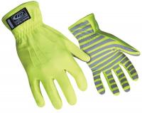 30D852 Mechanics Gloves, Hi-Vis Green, 3XL, PR