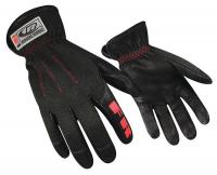 30D948 Glove, Fire Resistant, XX-Large, Black, Pr