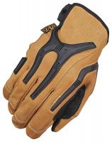 30E350 Mechanics Gloves, Leather, S, Black, PR