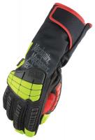 30E369 Cold Protection Gloves, Long, XXL, Blk, Pr