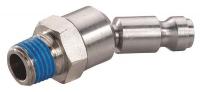 30E569 Coupler Plug, 1/4 MNPT, 1/4 Body