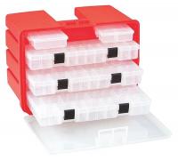 30F061 Portable Organizer Rack w/Handle, Red