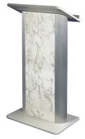 30F146 Lectern, Marble, 48-3/4x27x17-1/2 In