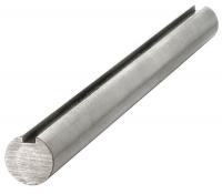 30G034 Keyed Shaft, Dia. 2 In, 36 In L, 316 SS
