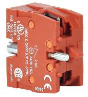 30G076 Contact Block, Mounting Base, 22Mm, 1NC