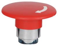 30G122 Pushbutton, 22mm, RD, TurnToRlease, Mushroom