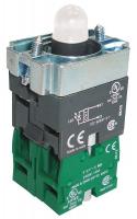 30G168 LED Module, 24VAC/DC, 22mm, 2NO, YL, Cr