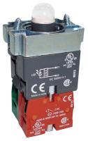 30G190 125VAC, 22MM, 1NO1NC, YL, CR LED MODULE