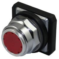 30G323 Pushbutton, 30mm, Momentary, FullGuard, RD