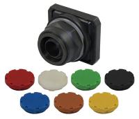 30G326 Pushbutton, 30mm, Momentary, FullGuard, 7Clr