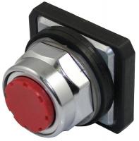 30G338 Pushbutton, 30mm, Momentary, RD