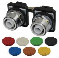 30G344 2Pushbutton, 30mm, Maintained, 7Color