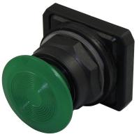 30G356 ScrewOn Head, 30mm, Momentary, Mushroom, GR