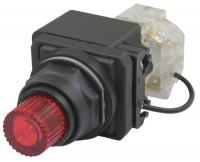 30G411 PilotLight, LED, 24VAC/DC, 30mm, Plastic, RD