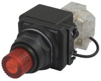 30G429 PilotLight, LED, 120VAC/DC, 30mm, Plastic, Am