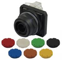 30G443 Pushbtn, Non-ill., 30mm, FullGrd, 1NO/1NC