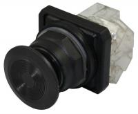 30G463 Pushbtn, Non-ill., 30mm, 1NC, 1 3/8InMush, BK
