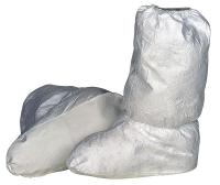 30J231 Boot Covers, Clean/Sterile, White, M, PK 100