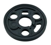 30N622 Warning Light Base, Gray, Dia 98.6mm