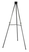 30P059 Telescoping Easel, Heavy-Duty, Black