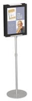 30P063 Adjustable Sign Stand, 44 to 73 In