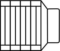 30P141 Socket Set Screw, 1/2 Dog, 3/8-16x1, PK100
