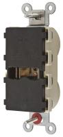 31A339 Receptacle, Duplex, 125V, Ivory