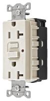 31A378 GFCI Receptcale, Duplex, 125V, Light Almond