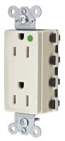 31A382 Receptacle, Style Line, 125V, Light Almond