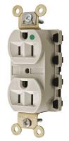 31A398 Receptacle, Duplex, 125V, Light Almond