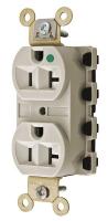 31A405 Receptacle, Duplex, 125V, Light Almond