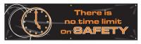 31A721 Banner, There Is No Time, 28 x 96 In.