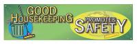 31A755 Banner, Good Housekeeping, 28 x 96 In.