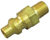 31C906 Coupler Plug, Brass, 1/4 NPT